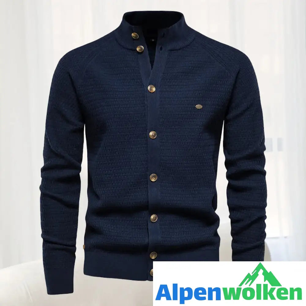 Alpenwolken - Strickjacke für Herren