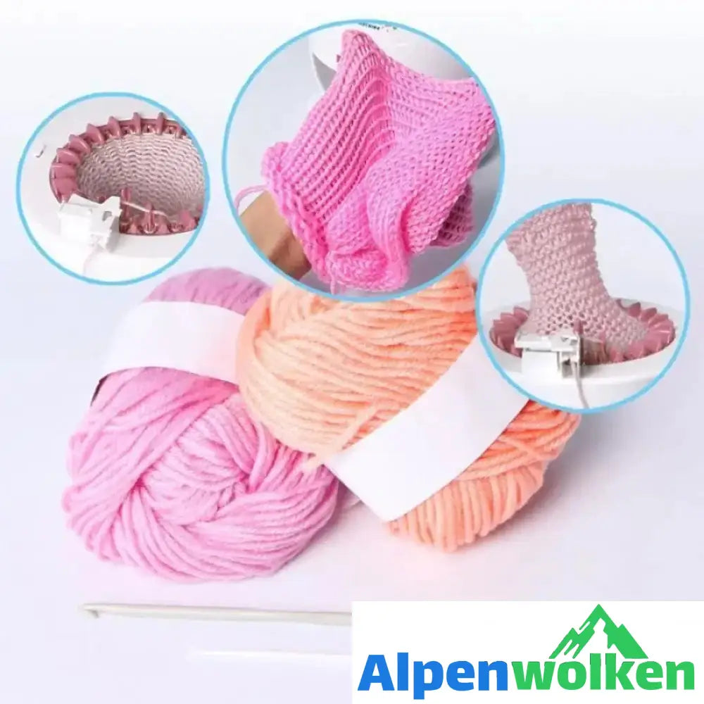 Alpenwolken - Strickmaschine Diy Manual Toys für Kinder