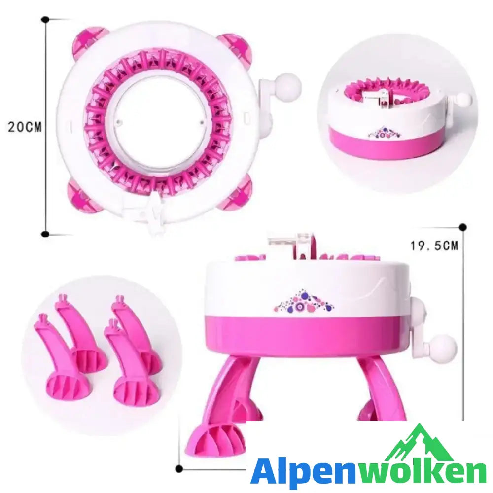 Alpenwolken - Strickmaschine Diy Manual Toys für Kinder