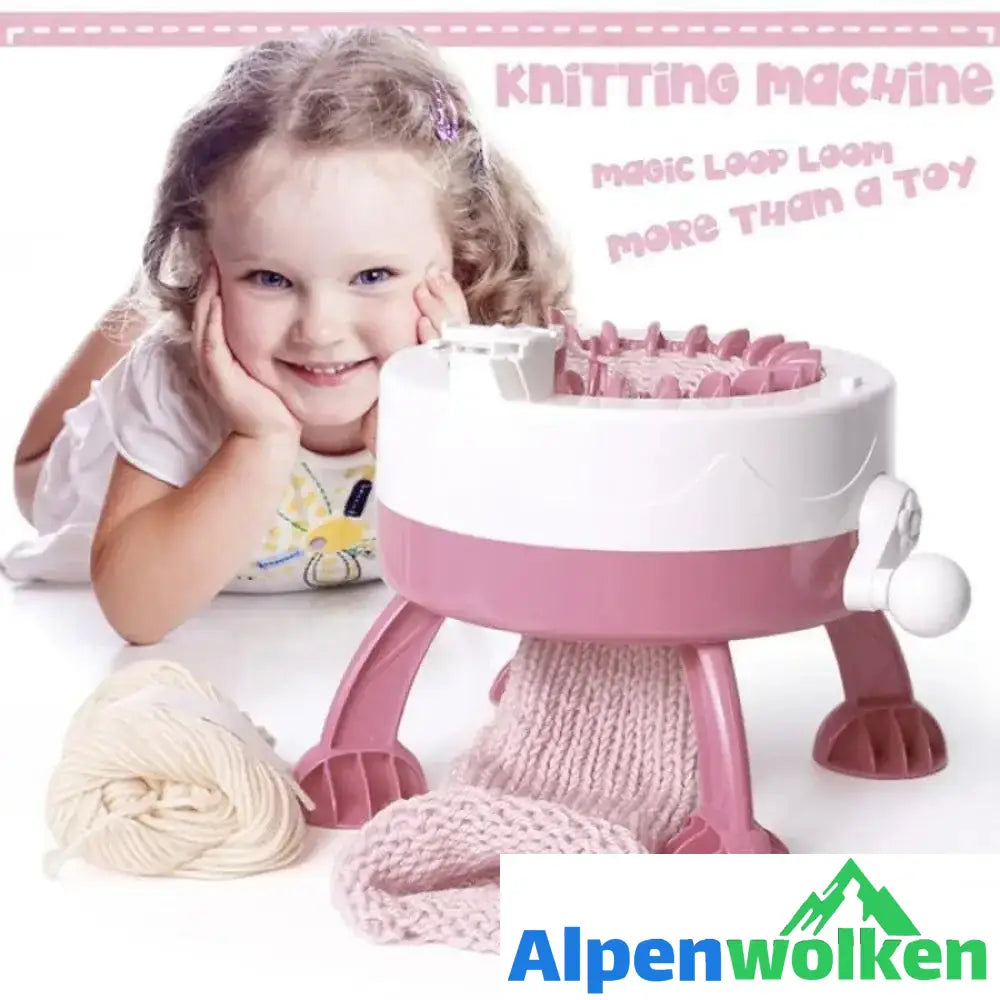 Alpenwolken - Strickmaschine Diy Manual Toys für Kinder