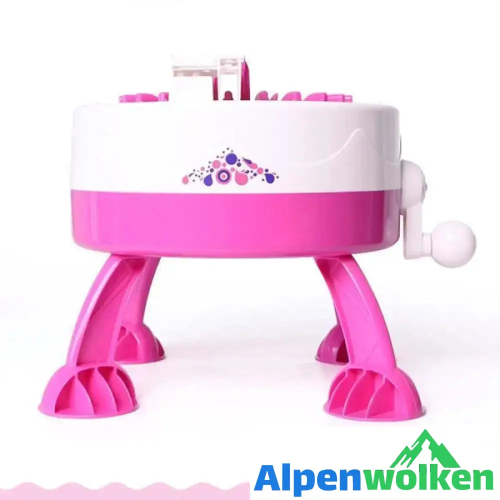 Alpenwolken - Strickmaschine Diy Manual Toys für Kinder ROSE