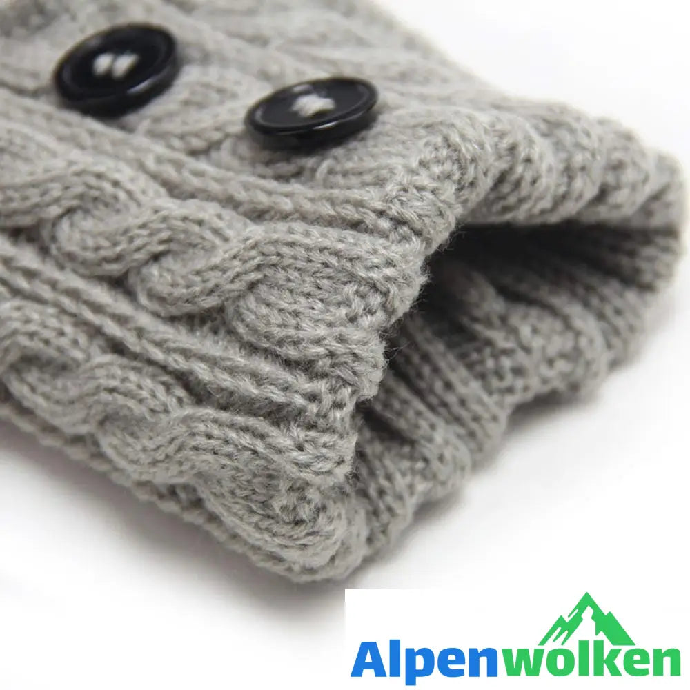 Alpenwolken - Stricksocken für Stiefel