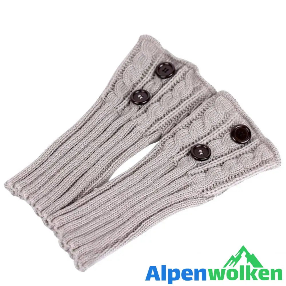 Alpenwolken - Stricksocken für Stiefel