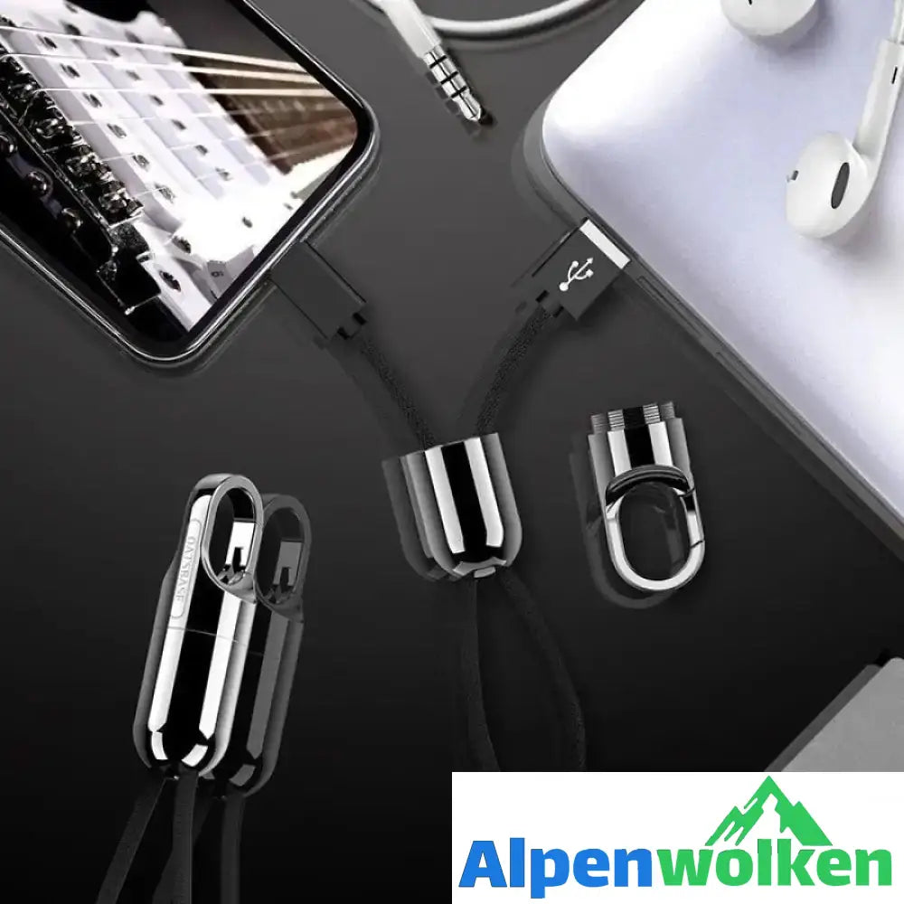 Alpenwolken - Stylischste USB-Kabel IPHONE rot