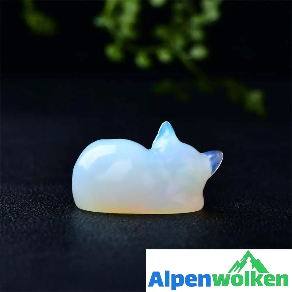 Alpenwolken - Süße schlafende Katzendekoration