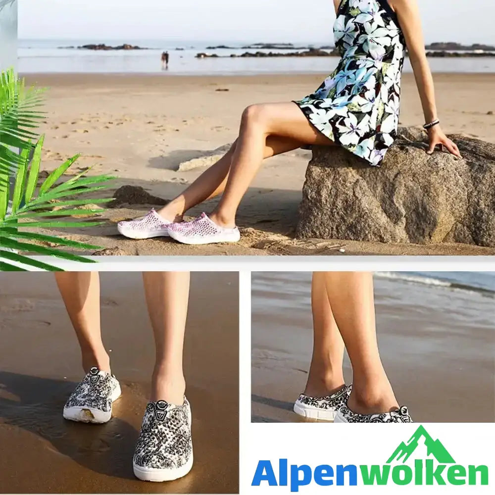 Alpenwolken - Super Bequeme und Weiche Gummi-Strandschuhe