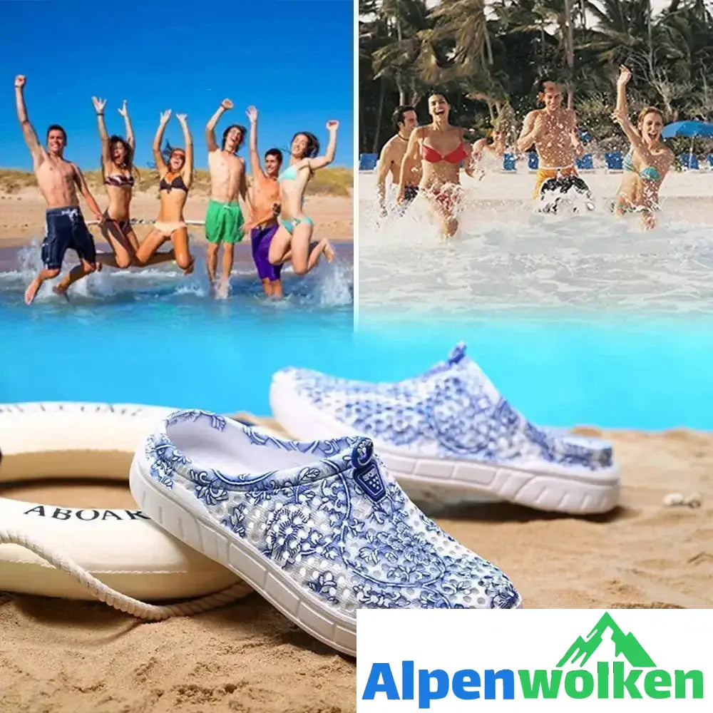 Alpenwolken - Super Bequeme und Weiche Gummi-Strandschuhe