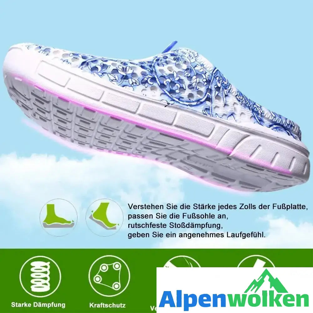 Alpenwolken - Super Bequeme und Weiche Gummi-Strandschuhe