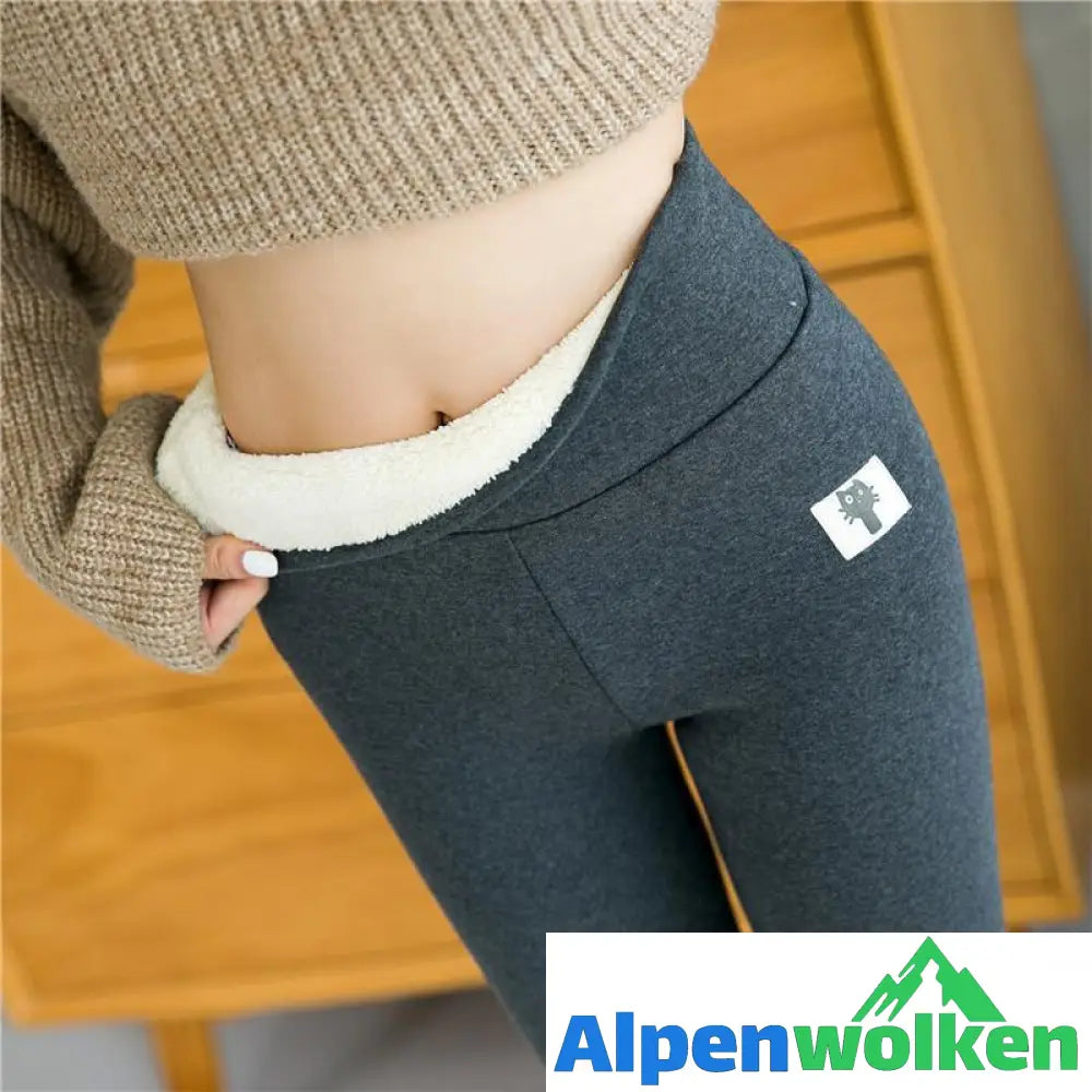 Alpenwolken - Super dicke Nachahmung Kaschmirwolle-Leggings