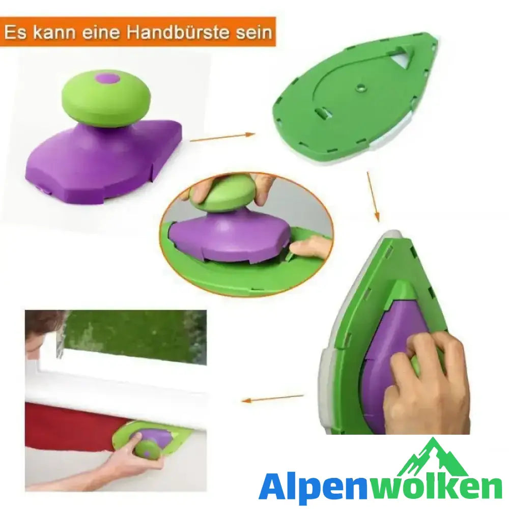 Alpenwolken - Super einfache DIY Wandmalerei Pinsel