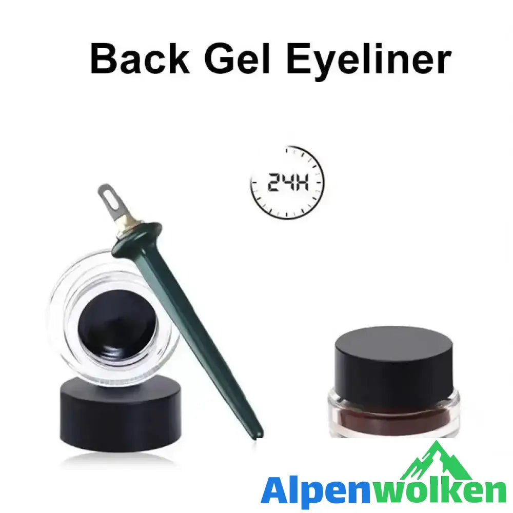 Alpenwolken - Super einfacher und auslaufsicherer Eyeliner (Mit Pinsel)