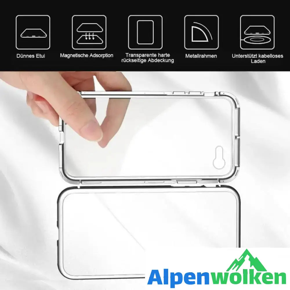 Alpenwolken - Super Magnetische Handyhülle