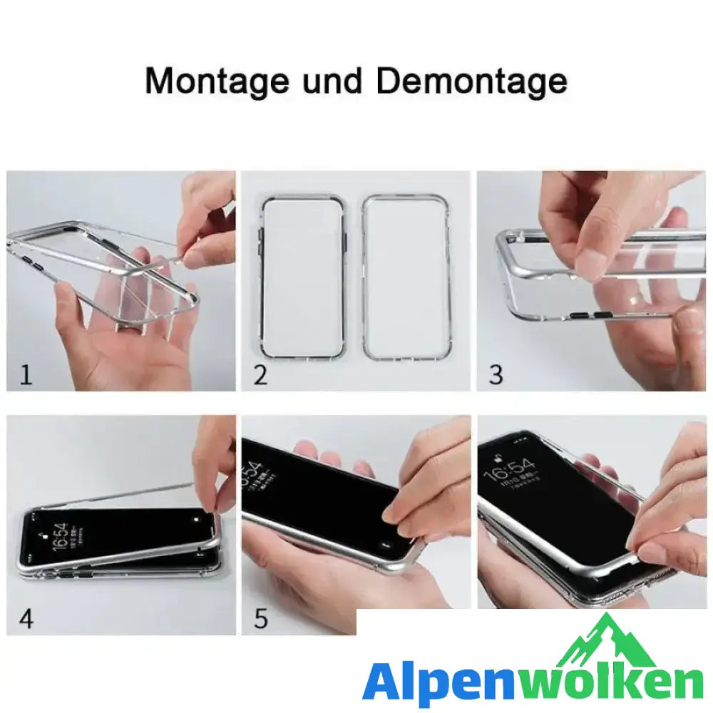 Alpenwolken - Super Magnetische Handyhülle