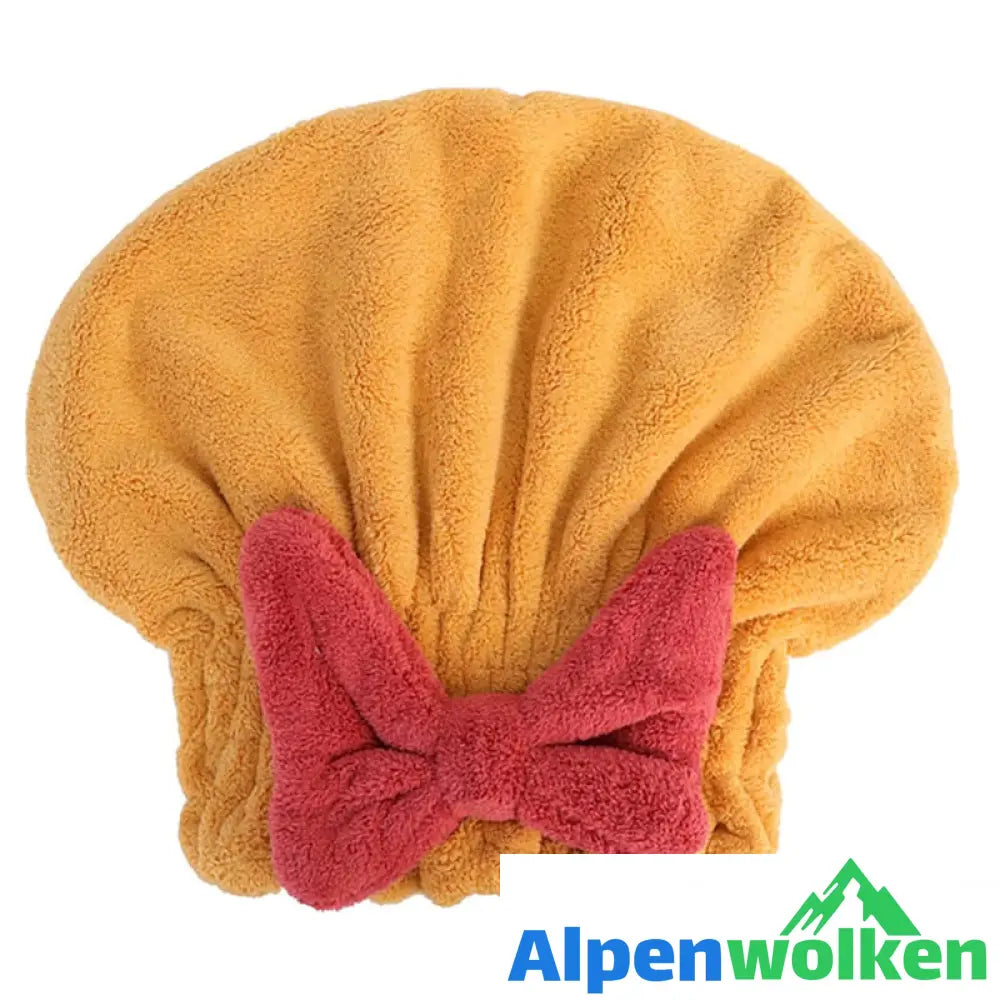 Alpenwolken - Super saugfähiges Haarhandtuch für nasses Haar