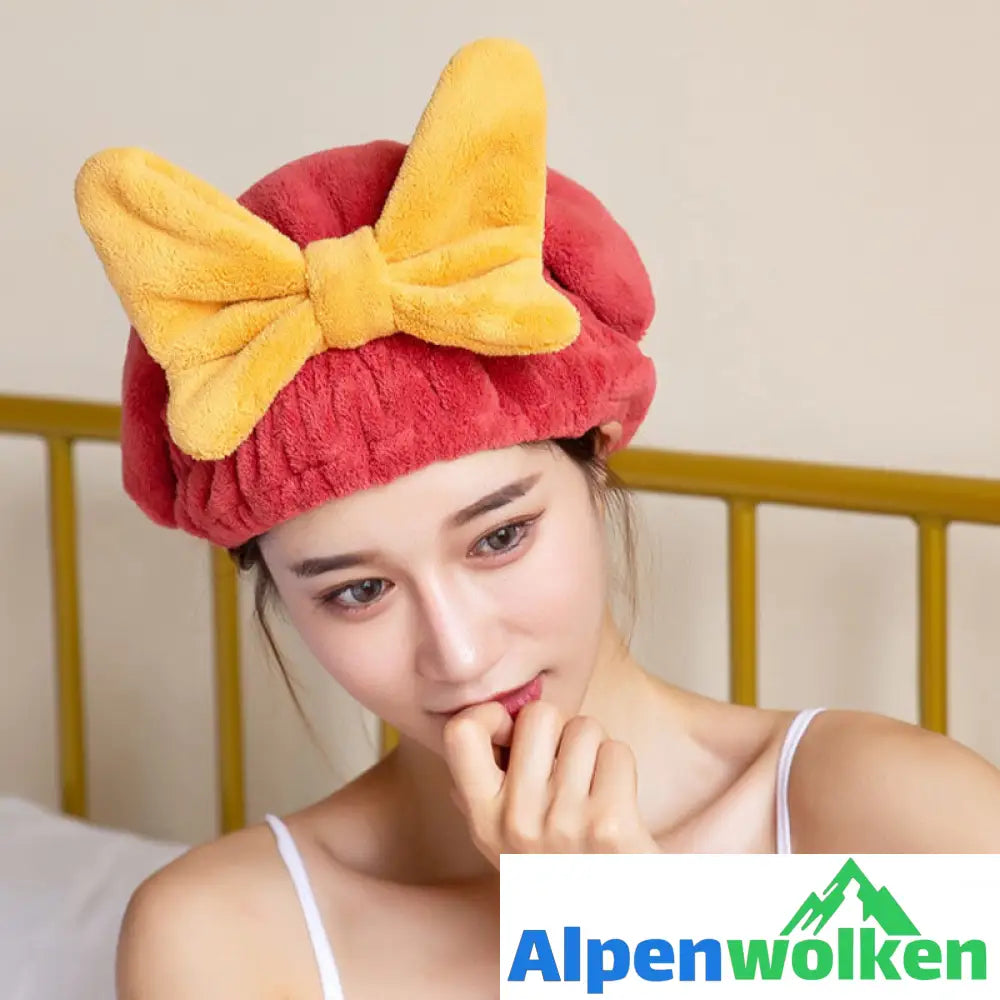 Alpenwolken - Super saugfähiges Haarhandtuch für nasses Haar