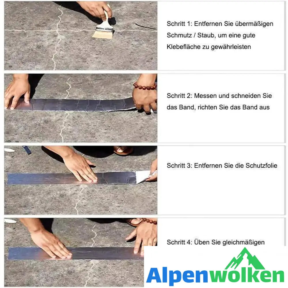 Alpenwolken - Super wasserdichtes Klebeband, Butylkautschuk