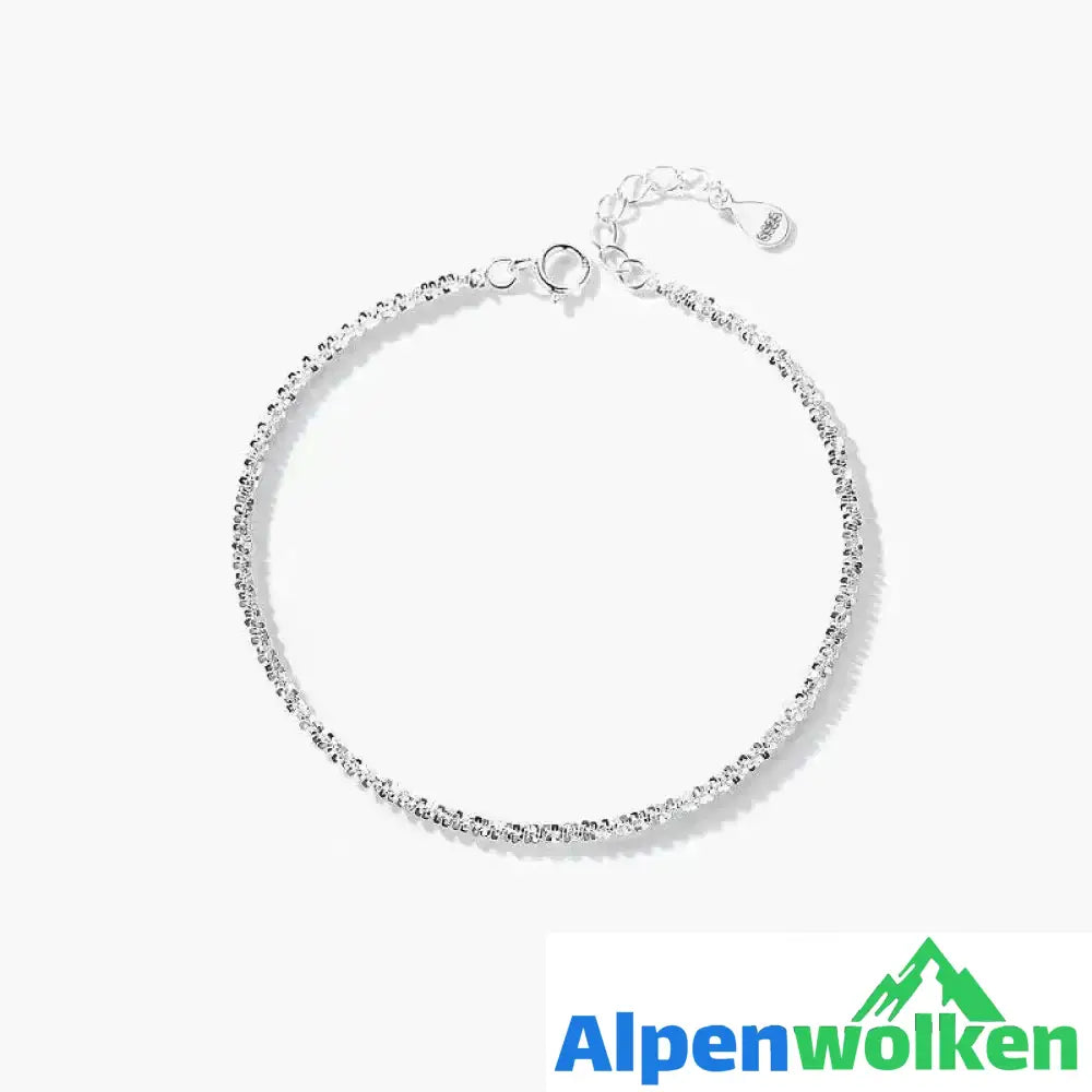 Alpenwolken - Superflash funkelnde Glitzerkette