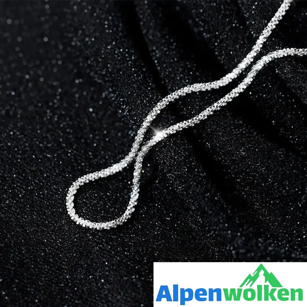 Alpenwolken - Superflash funkelnde Glitzerkette