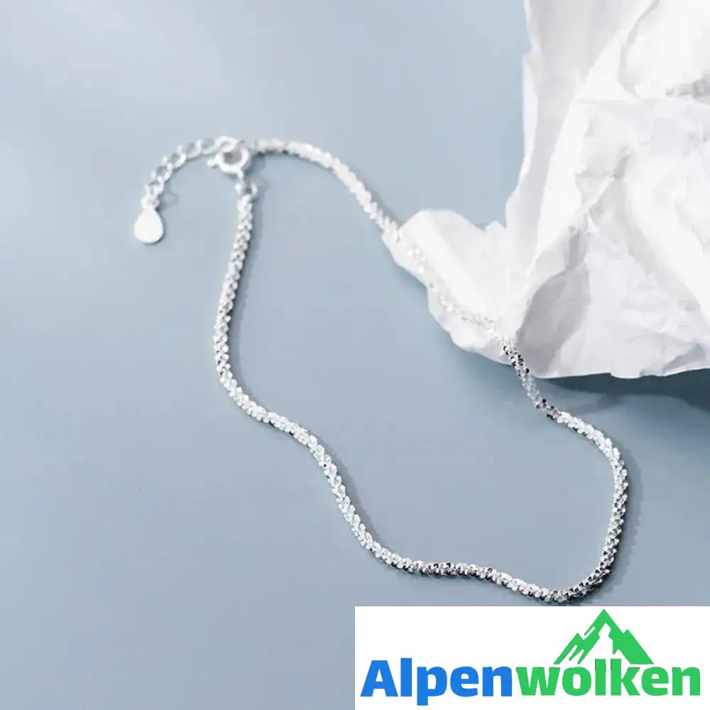 Alpenwolken - Superflash funkelnde Glitzerkette