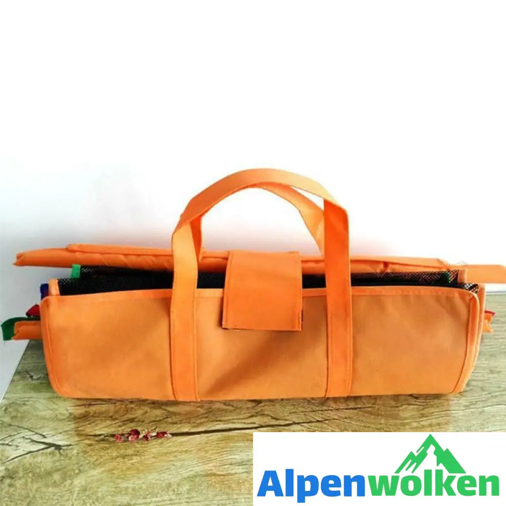 Alpenwolken - Supermarkt-Trolley-Einkaufstasche Thermotasche, 4 Stk