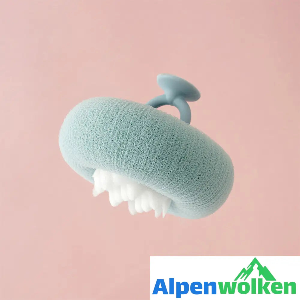 Alpenwolken - 💦Superweicher Badeschwamm Blume🌞 Grün