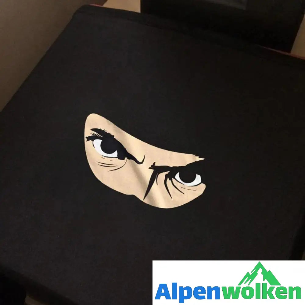 Alpenwolken - T-Shirt mit Ninja-Verkleidung