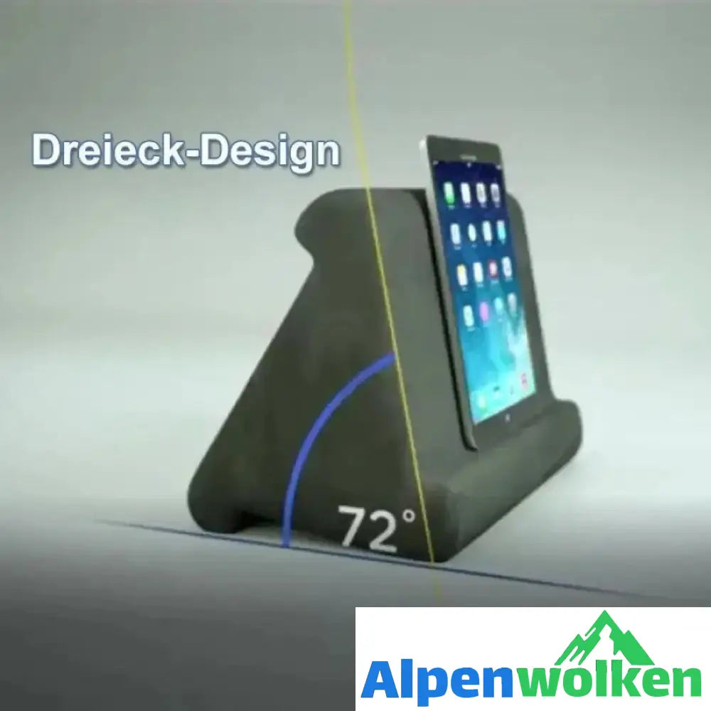 Alpenwolken - Tablet-Stand-Kissen