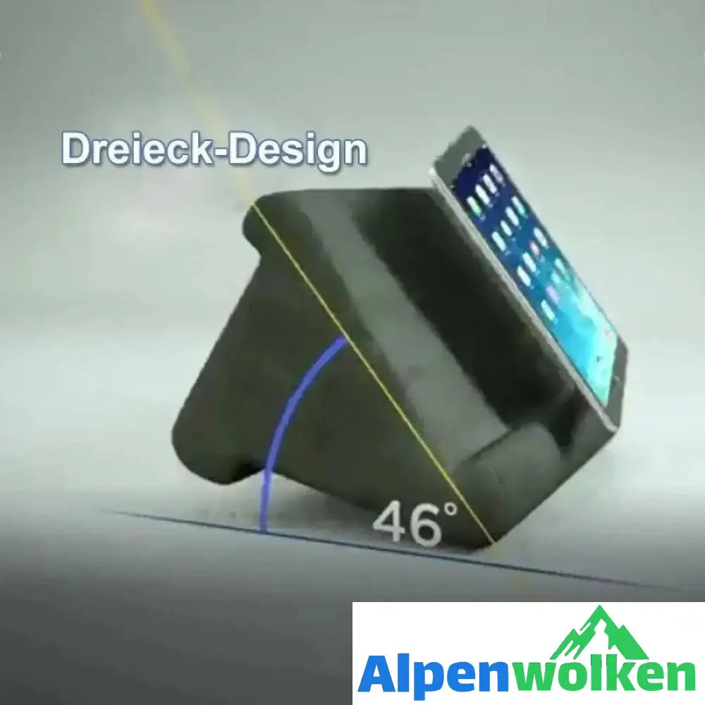 Alpenwolken - Tablet-Stand-Kissen