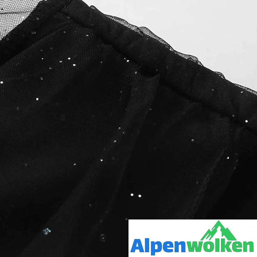 Alpenwolken - Tägliches einfarbiges Langarmkleid