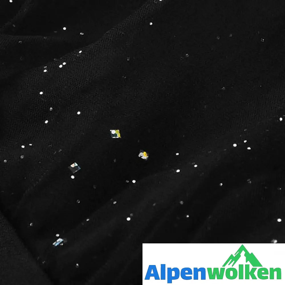 Alpenwolken - Tägliches einfarbiges Langarmkleid