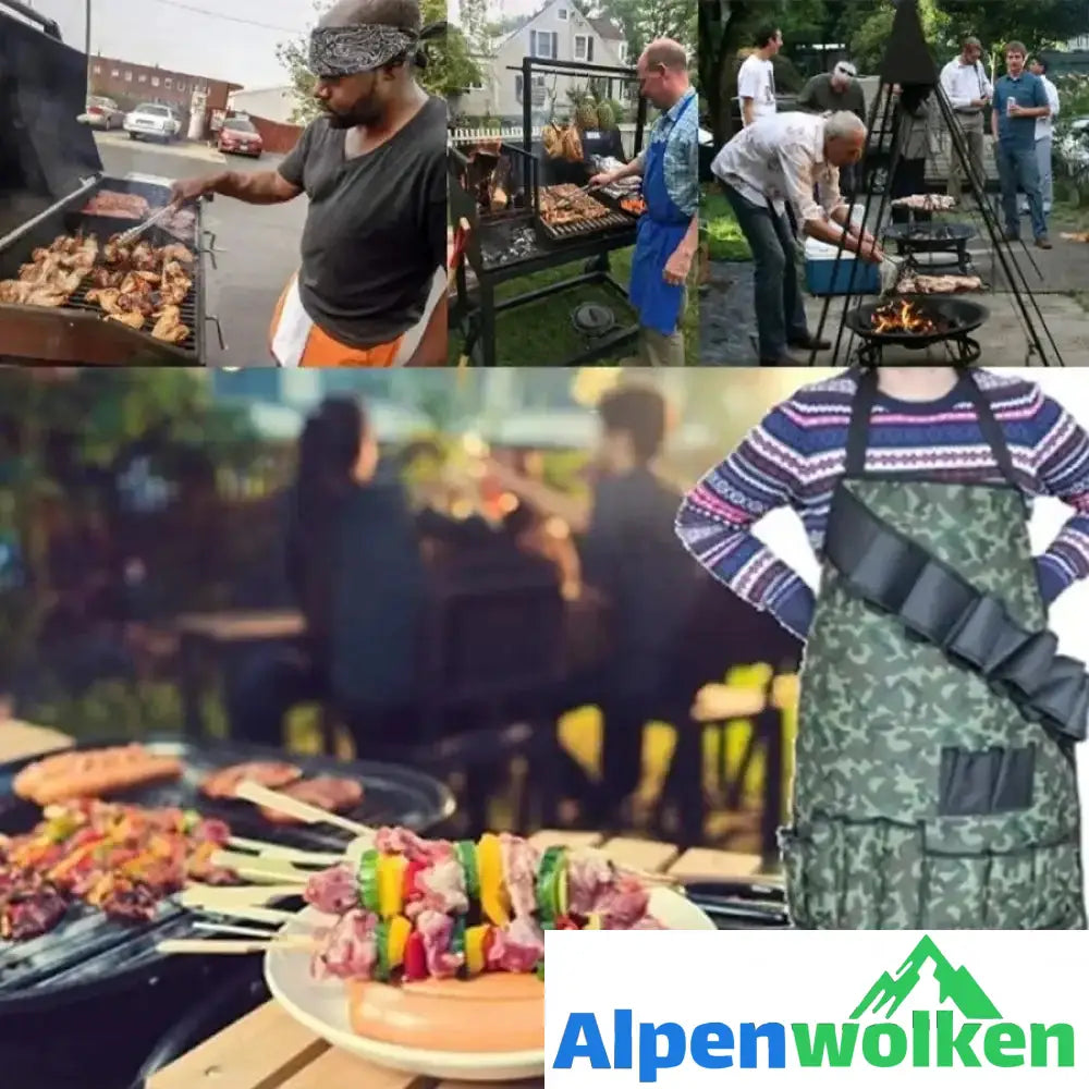 Alpenwolken - Taktische Grillschürze