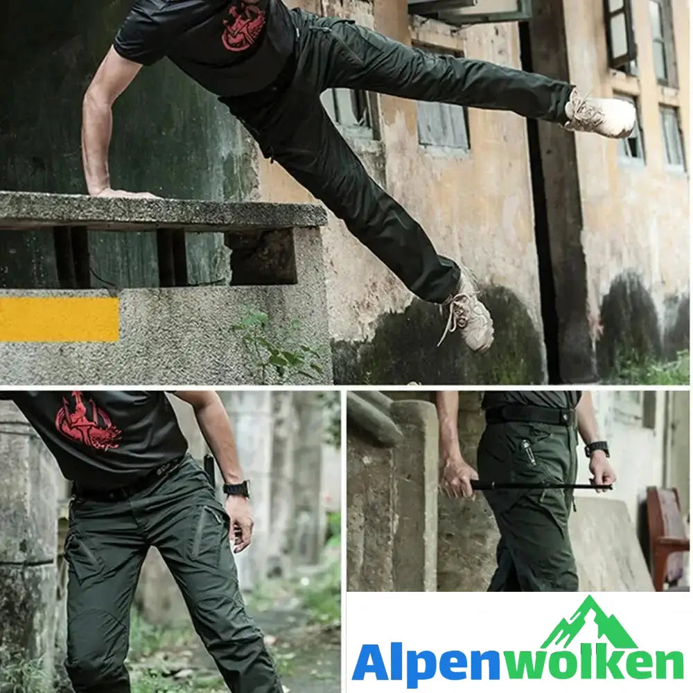 Alpenwolken - Taktische Hose mit vielen Taschen