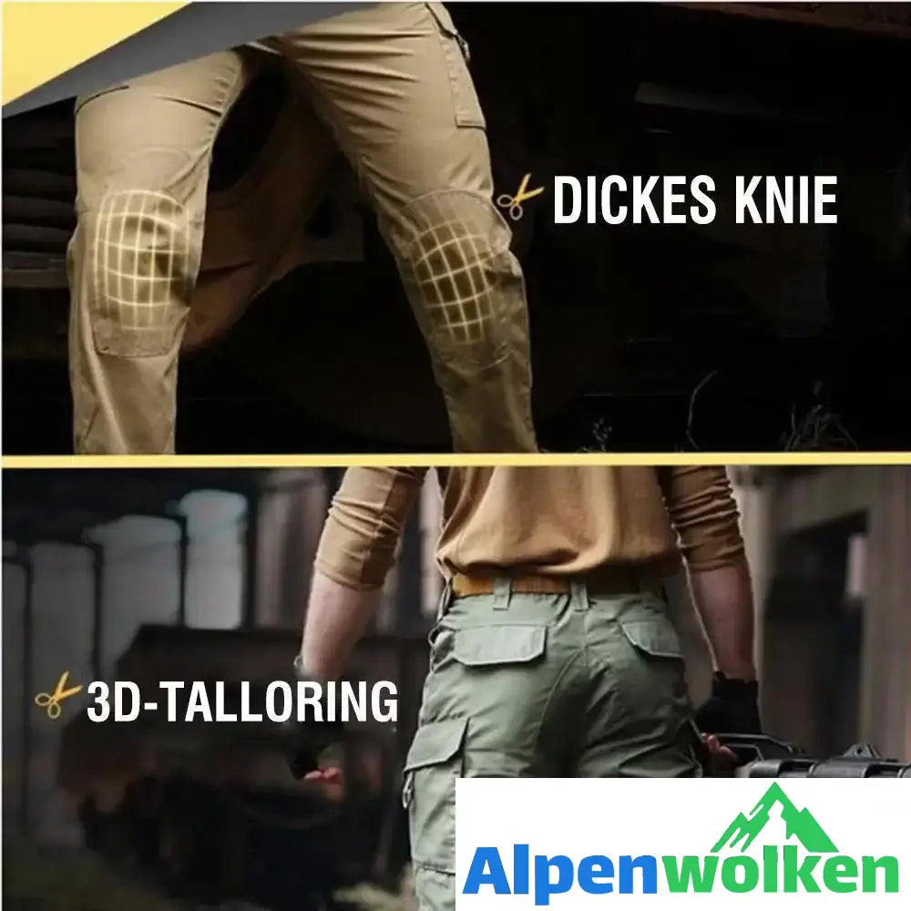 Alpenwolken - Taktische Hose mit vielen Taschen