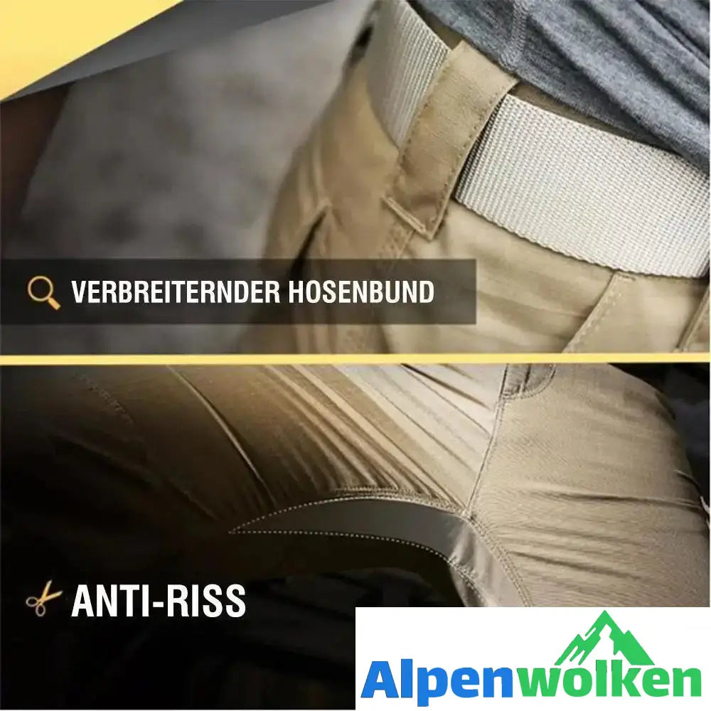 Alpenwolken - Taktische Hose mit vielen Taschen