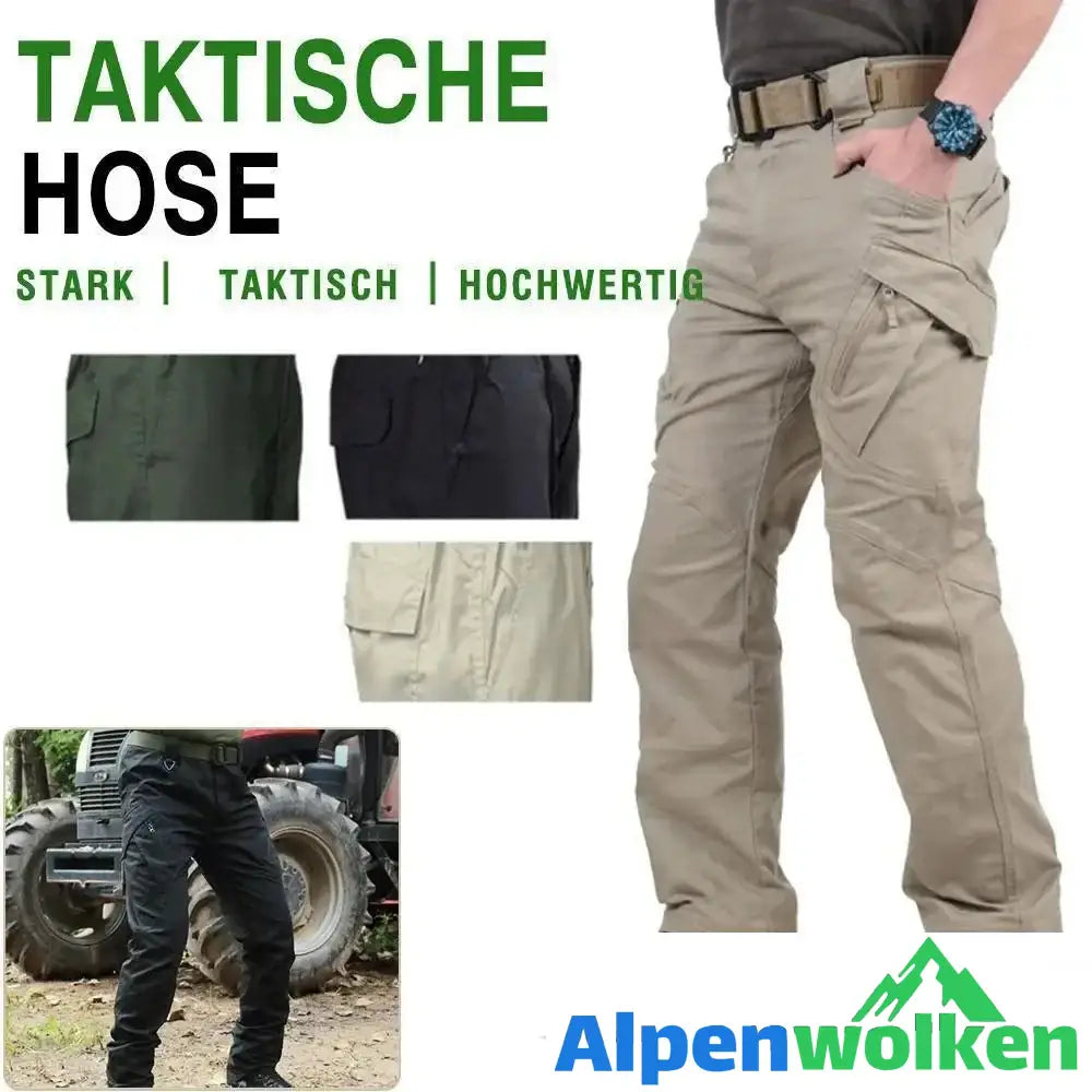 Alpenwolken - Taktische Hose mit vielen Taschen