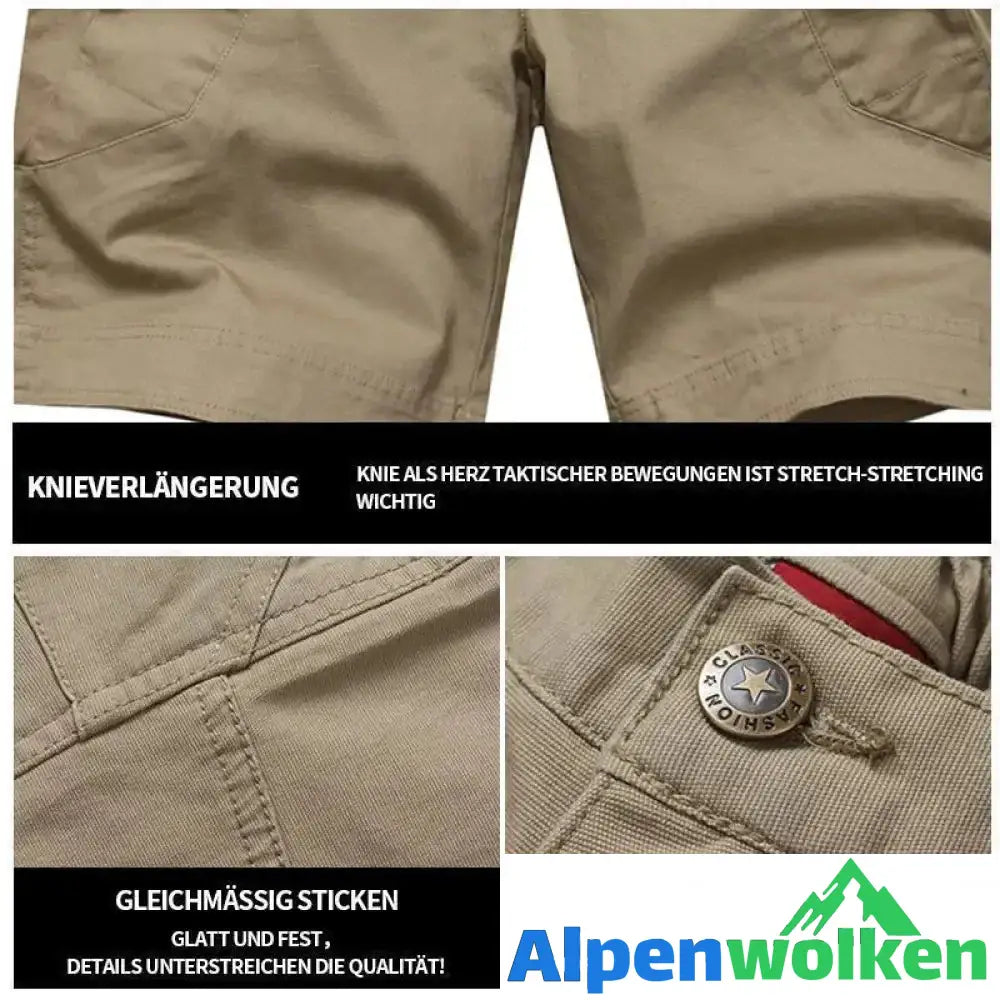 Alpenwolken - Taktische wasserdichte Shorts für Männer