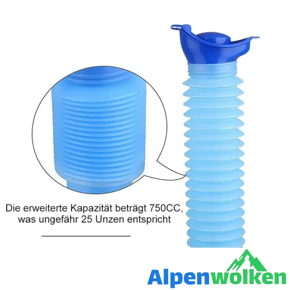 Alpenwolken - Taschen Klappflasche - Ihr Urinal im Auto