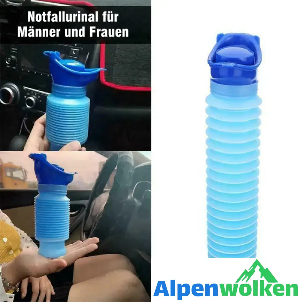 Alpenwolken - Taschen Klappflasche - Ihr Urinal im Auto