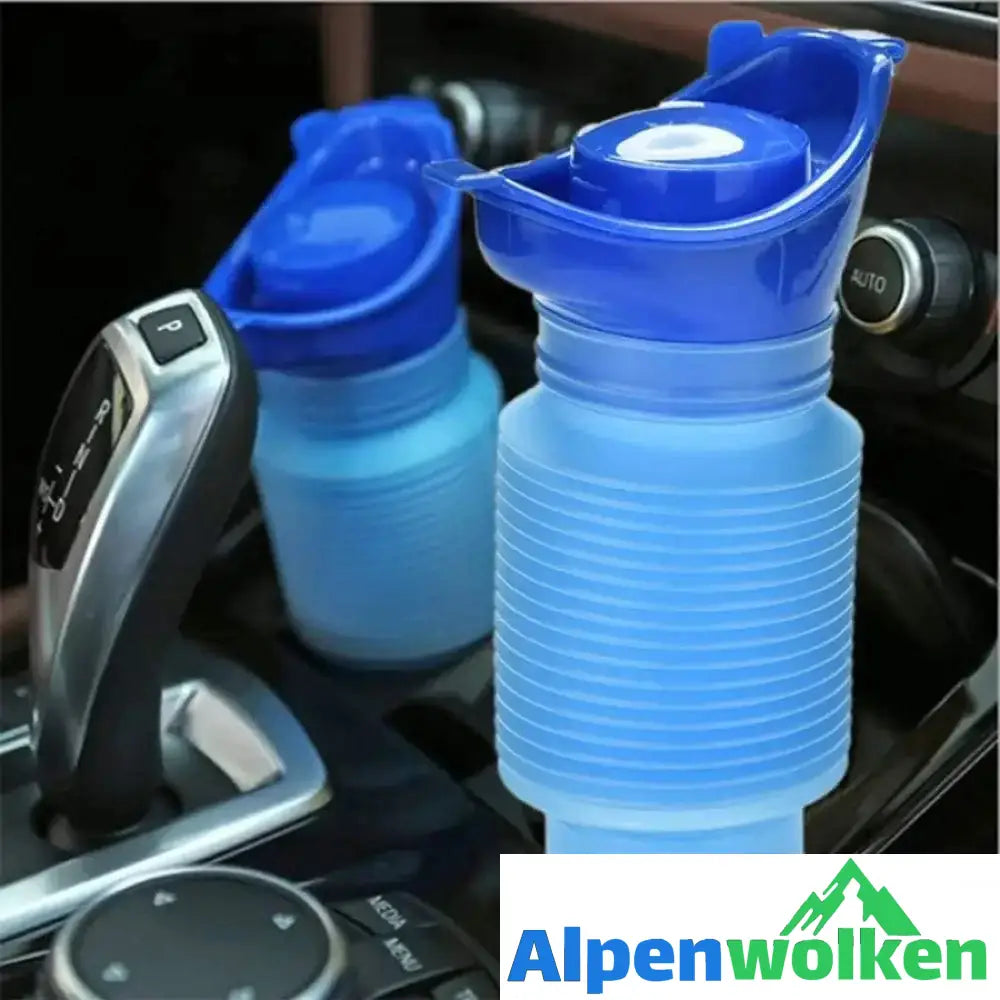 Alpenwolken - Taschen Klappflasche - Ihr Urinal im Auto