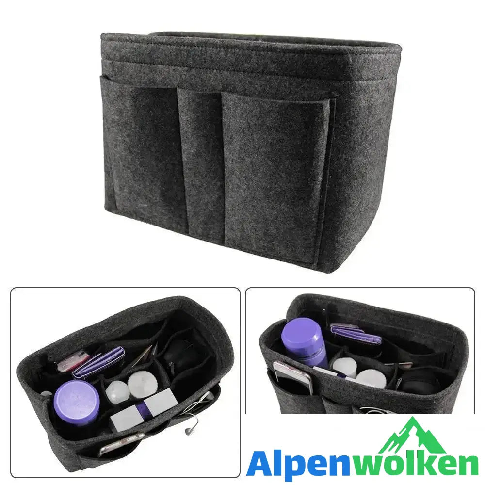 Alpenwolken - Taschen-Organisator GRAU