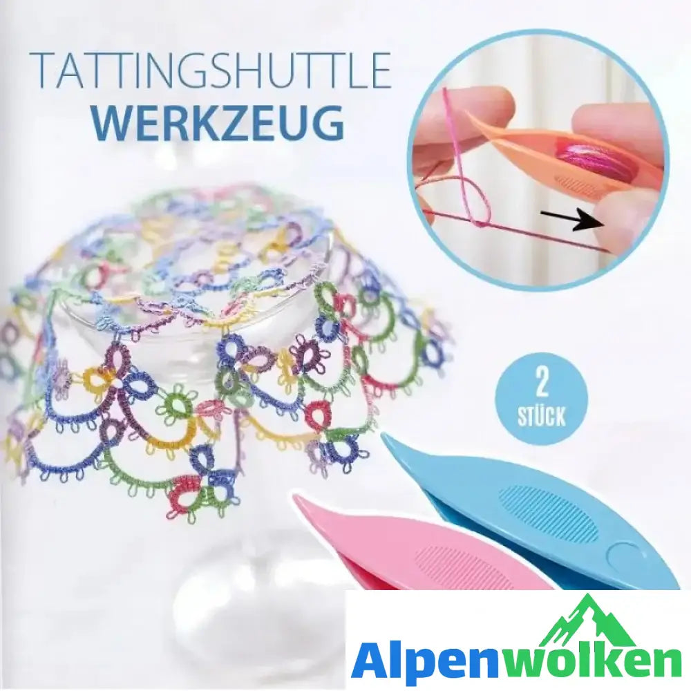 Alpenwolken - Tattingshuttle Werkzeug