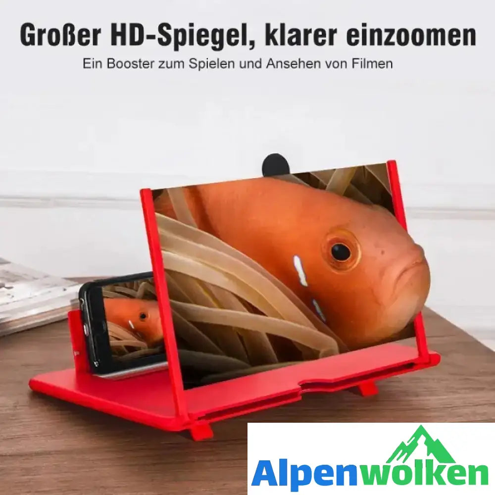 Alpenwolken - Telefon-Bildschirmvergrößerung