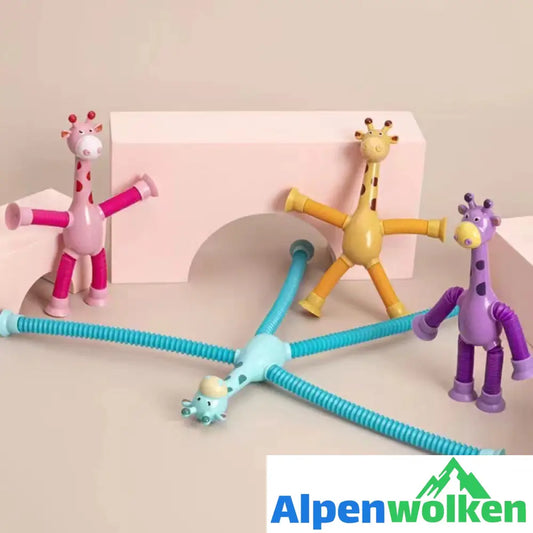 Alpenwolken - 🎁Teleskop-Giraffenspielzeug mit Saugnapf