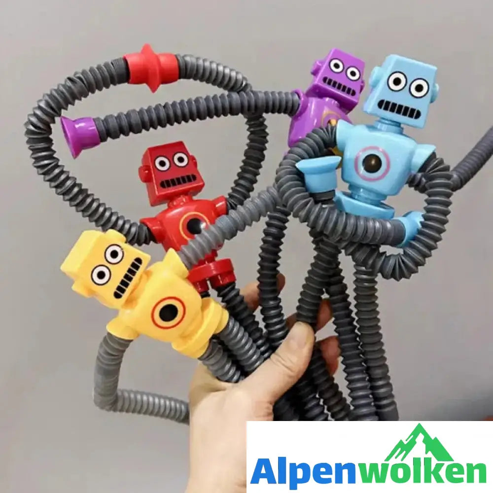 Alpenwolken - Teleskop-Saugnapf-Roboterspielzeug