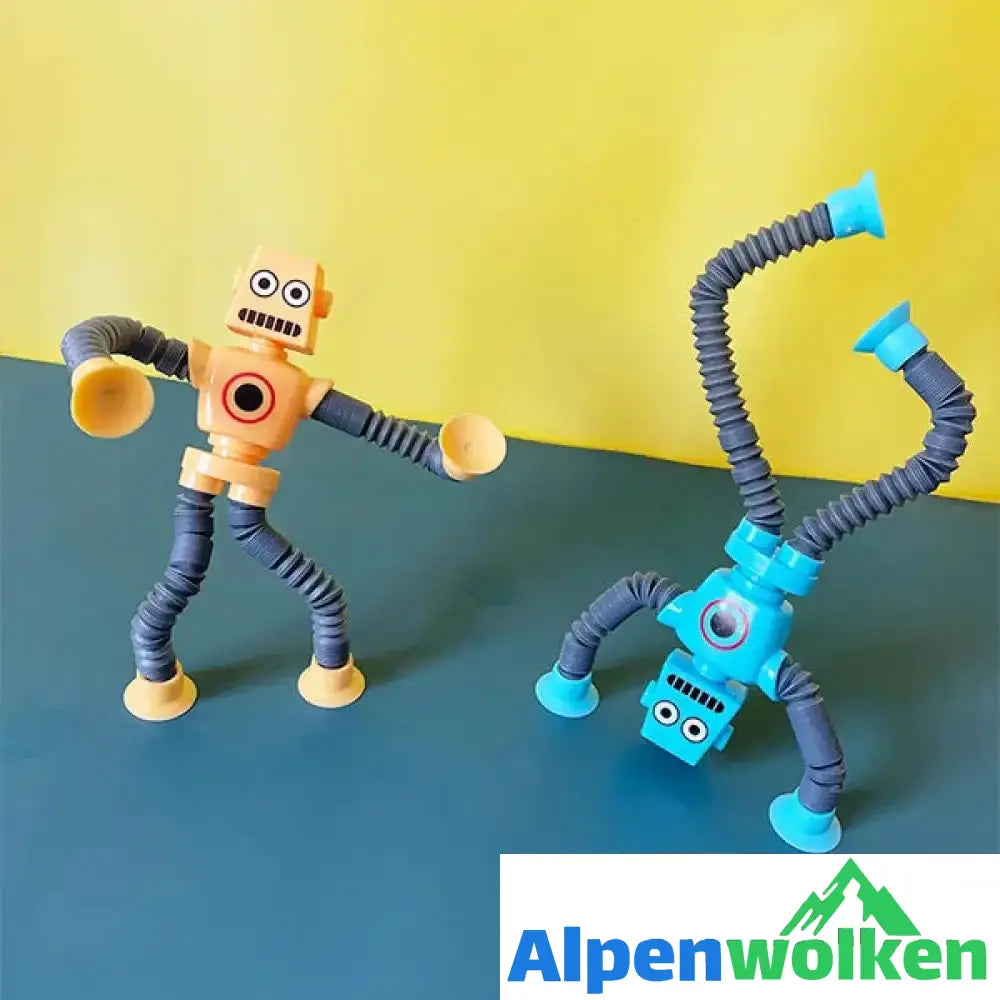 Alpenwolken - Teleskop-Saugnapf-Roboterspielzeug