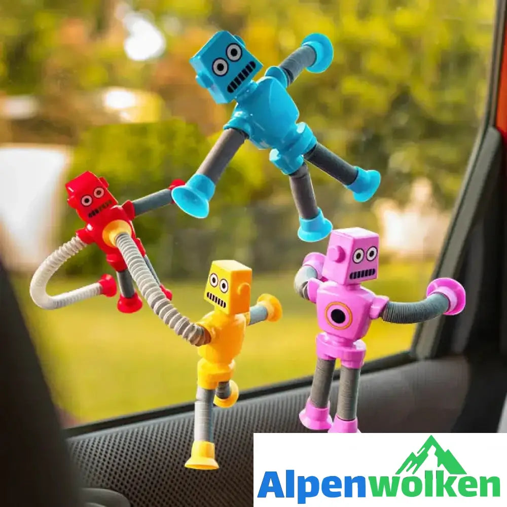 Alpenwolken - Teleskop-Saugnapf-Roboterspielzeug