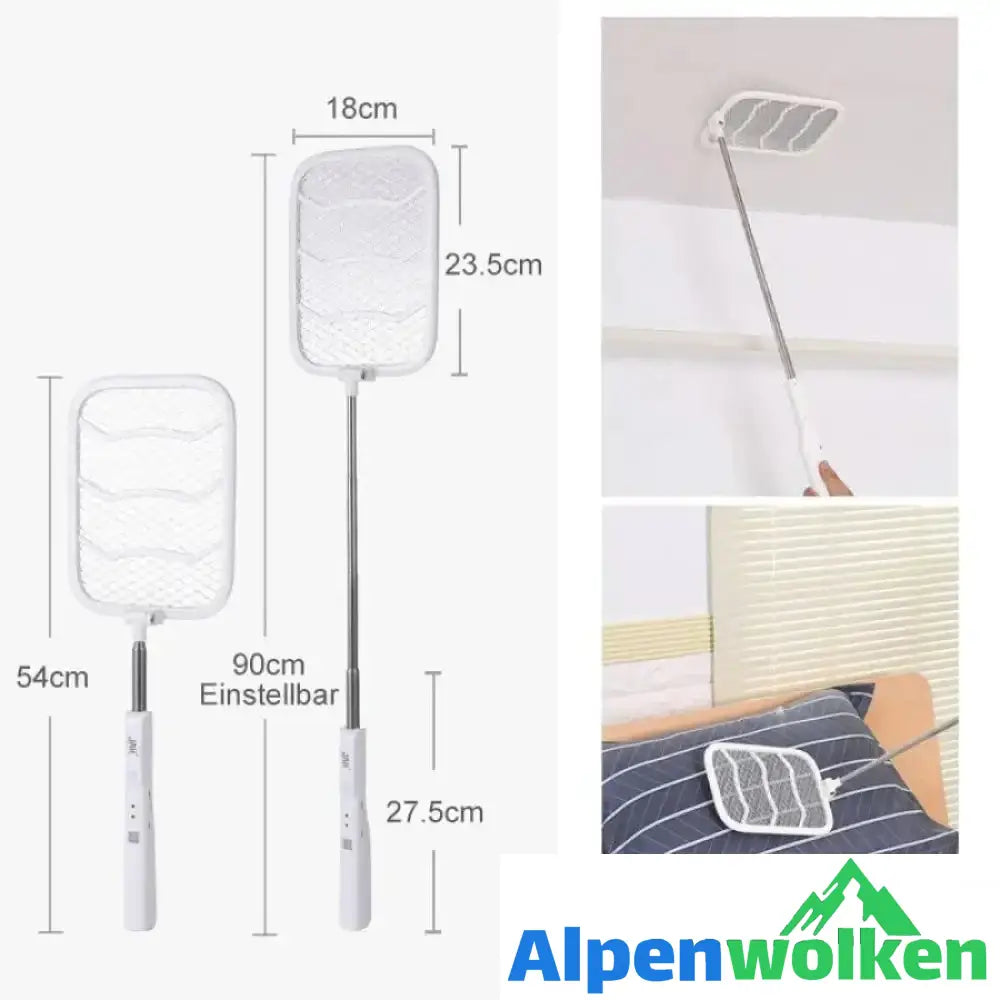 Alpenwolken - Teleskopische elektrische Mückenklatsche