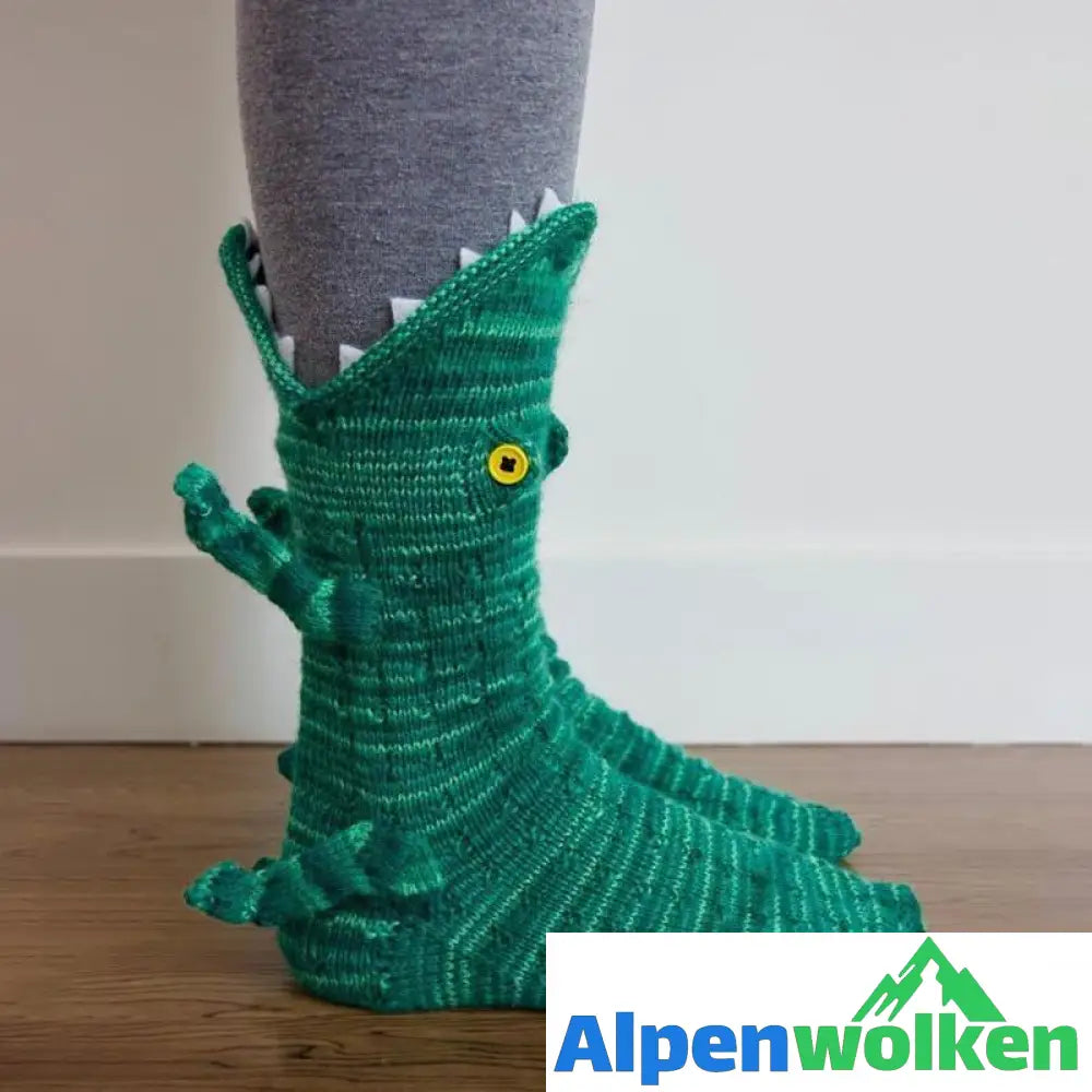 Alpenwolken - Tierische Stricksocken