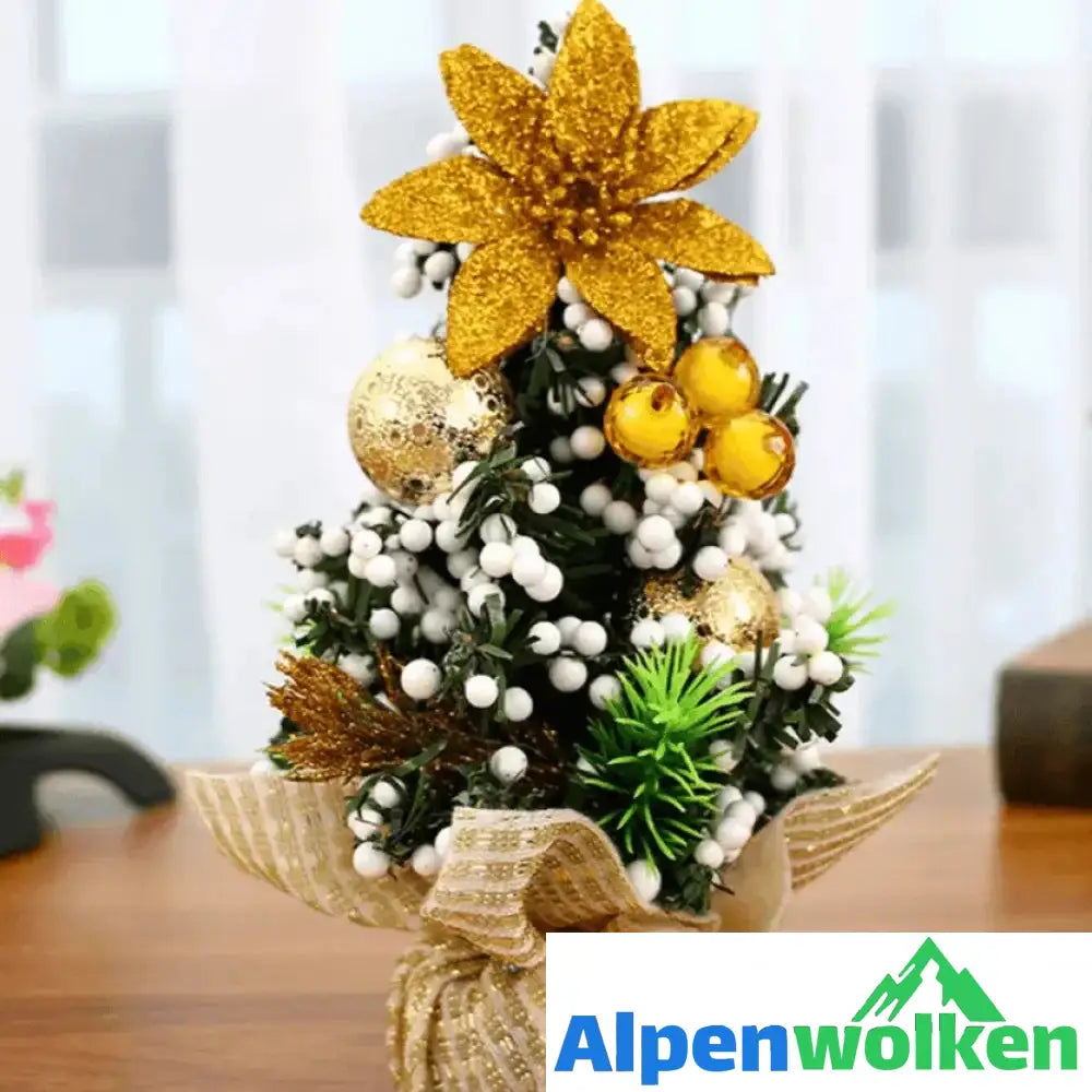 Alpenwolken - Tischplatte Weihnachtsbaum Ornament