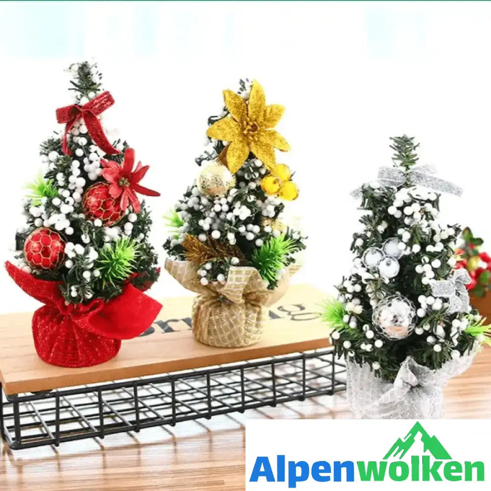 Alpenwolken - Tischplatte Weihnachtsbaum Ornament